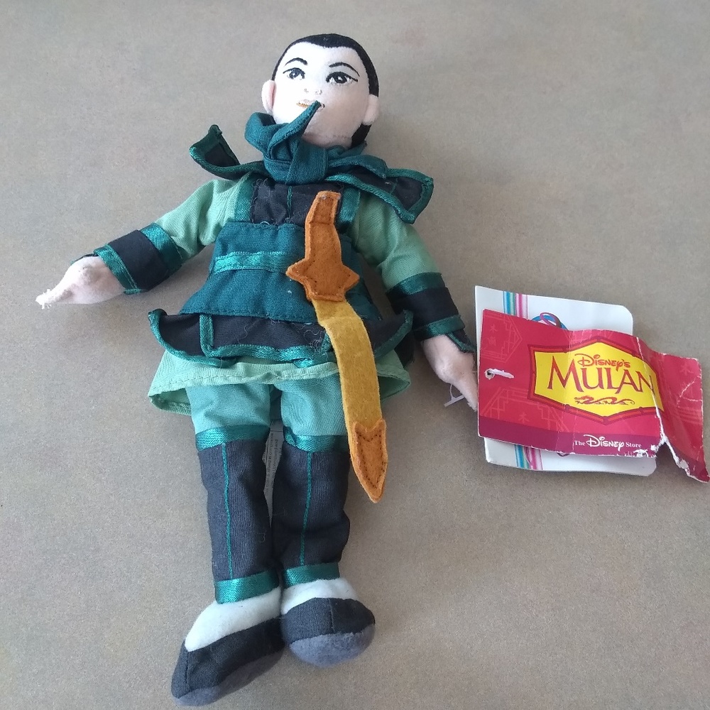 Disney Mulan collectible bean bag
